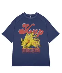 Xup グラフィック Tシャツ ネイビー　XXLサイズ