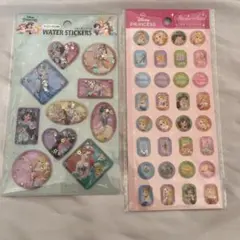 ディズニープリンセス ウォーターシール ディズニープリンセス ストーンシール
