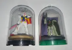 ガチャ王 ガンダム ジオラマコレクション 2種 バンプレスト 景品 フィギュア