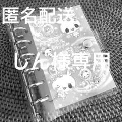 キャンディーツインズ　シール帳　透明バインダー