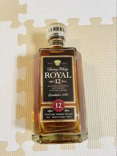 T1547☆古酒 未開栓 サントリー クレスト 12年 デキャンタ ウィスキー
