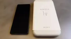 ＜中古＞SONY Xperia 1V SIMフリー512MB カーキグリーン