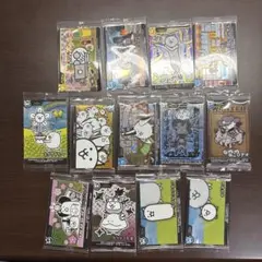 にゃんこ大戦争　ウエハース　カード　まとめ売り　13枚