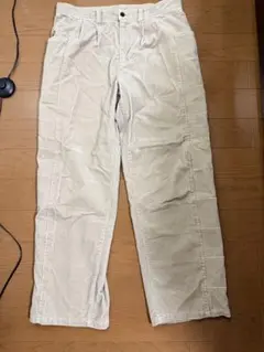 UNUSED UW0915 コーデュロイ切替パンツ ベージュ 3のサムネイル