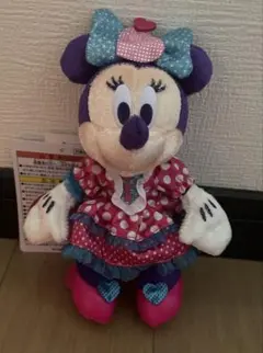 ディズニーランド　パルパルーザ　ミニーちゃん　ぬいぐるみバッジ
