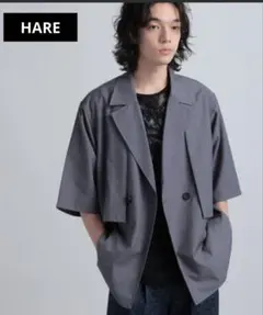 HARE フラシデザインシャツジャケット