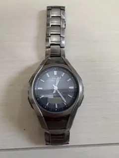 『動作未確認』CASIO wave ceptor タフソーラー 腕時計