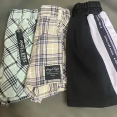 ＥＮＧＥＬ ＥＹＥＳ ショートパンツ 130 3点セット