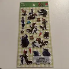ズートピア ステッカーシート
