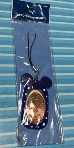 未使用　東京ディズニ– スーベニアメダル付き