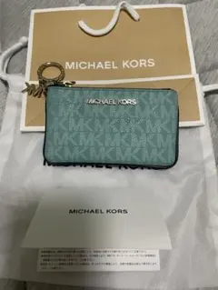 MICHAEL KORS ミントグリーン カードケース