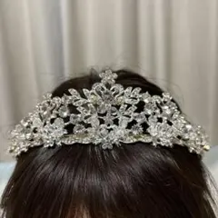 シルバークリスタルティアラ