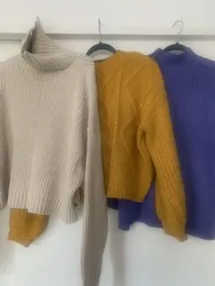 【まとめ売り】長袖ニットセーター