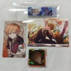 プロセカ　東雲彰人　アクリルバナーバッジ　エピカ　メモステ　特典ステッカー