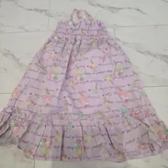 マザーウェイズ130センチ　 2WAYアイスクリーム柄ワンピ新品未使用品タグ付