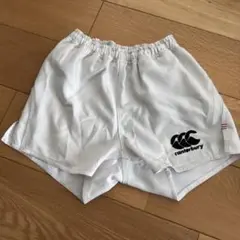 140センチ　canterbury ホワイト ラガーパンツ