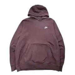 NIKE パーカー　ワンポイントロゴ刺繍 ナイキ L