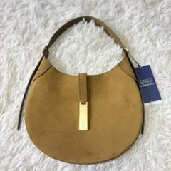 Polo by Ralph Lauren ツイードショルダーバッグ ハーフムーン - メルカリ