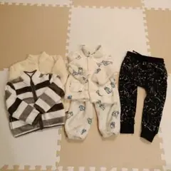 90~100cm春秋冬服まとめ売り：8枚 男の子