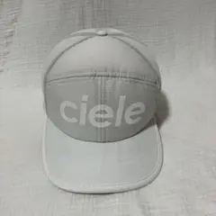 ciele ランニングキャップ　ホワイト　リフレクター