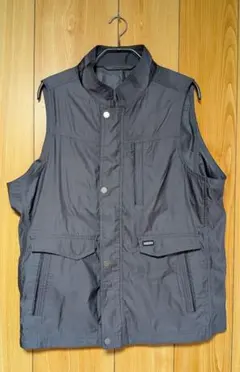 クロコダイル ダークグレーベスト 春羽織 Lサイズ