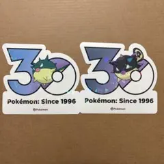 韓国限定 ポケモン30周年ステッカー ベトベター アローラベトベター