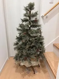 【直接引取限定】クリスマスツリー 松ぼっくり付き 北欧風 120cm
