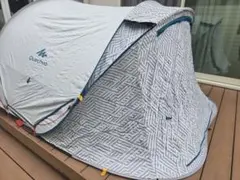 1回使用 QUECHUA ポップアップテント 2SECONDS 3XL - メルカリ