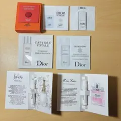 【新品未使用】DIOR & HERMES スキンケア・香水サンプルセット 計7点