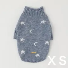 【新品】monchéri お星さまとお月さまハイネックニットのサムネイル