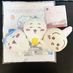 一番くじ ちいかわ なんかほっこり ちいかわの湯 ラストワン賞 ぬいぐるみのサムネイル