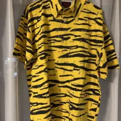 EVISU 虎耳 半袖シャツ オレンジ タイガーカモ - メルカリ