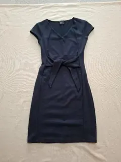 ARMANI EXCHANGE アルマーニ　半袖 ワンピース XS ネイビー　Sのサムネイル