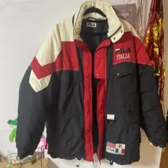 フィラ 80s 90s オールド アノラック ナイロンジャケット M FILA