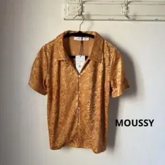 新品♡MOUSSY定価6996円 フローラルパターン 半袖シャツ