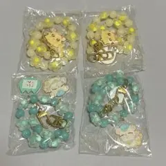 とっとこハム太郎 ビーズストラップ ブレスレット　ちび丸ちゃん こうしくん