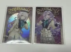 にじさんじ ウエハース 椎名唯華 壱百満天原サロメ メタリックプラカード