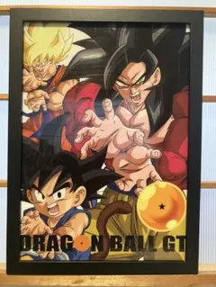 映画 ドラゴンボールZ 激突‼︎100億パワーの戦士たち アートパネル 鳥山明 ドラゴンボールZ 激突‼︎100億パワーの戦士たち アートパネル 額装品