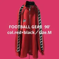 オールド アシックス トラックジャケットFOOTBALL GEAR ロゴ刺繍