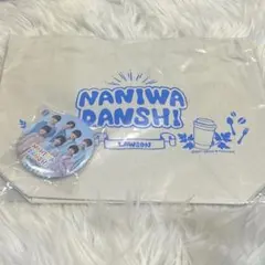なにわ男子　ランチトート　缶バッジ　LAWSONコラボ