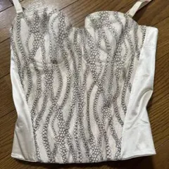 MARUKO 補正下着　プレアンデ　B65 アイボリー レース模様 ボディスーツ