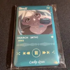 TO BE HERO X 場面写ホログラムスクエア缶バッジ ラッキーシアン M