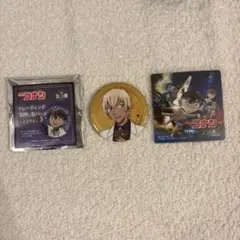 【おまけつき】　名探偵コナン　トレーディング箔押し缶バッジ　天文学者　安室透