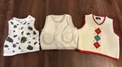 ベビーベスト/3点セット/50-70cm