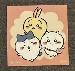 ちいかわ　ポップアップストア　ノベルティシール