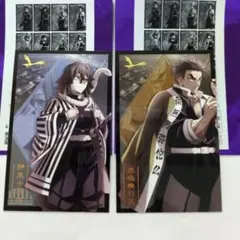 鬼滅の刃無限城編第一章　ランダムフォトカードB　伊黒小芭内　悲鳴嶼行冥