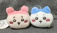 ちいかわ　ねそべりマスコット　カニちゃん　ハチワレ　2点