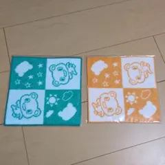 CO·OP コーすけ　タオルハンカチ　ハンドタオル　2枚セット