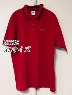 NIKE ポロシャツ　赤　XLのサムネイル