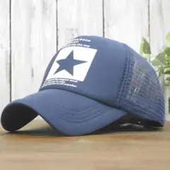 メッシュキャップ ネイビー